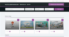 Desktop Screenshot of multiclassificados.com
